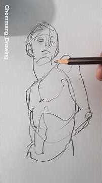Gesture drawing / 2min Croquis / Satisfying video :)