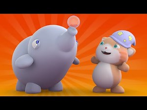 Looi the Cat | 3D Animation for Kids | Elephant | Animal Toy Cartoons | Puzzle