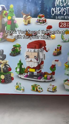 The best Christmas gift idea  #christmas #fyp #lego #adventcalendar #perfectgift | Briko Bricks - Creative Building Blocks | Facebook