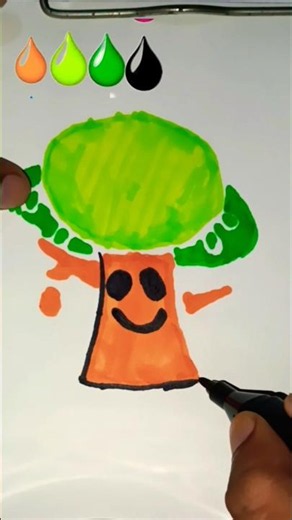 How to draw Mr.Tree from Incredibox Sprunki Pyramixed #art #drawing #shorts