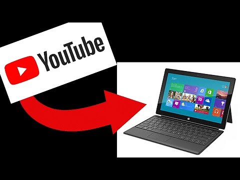 How to Watch YouTube Videos on Surface RT Tutorial