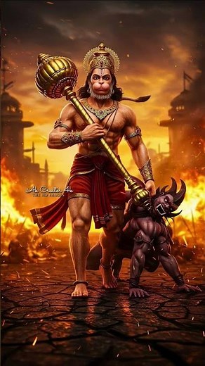 Jay hanuman gyan gun sagar 🙌 #trendingshorts #like #comment #subscribers