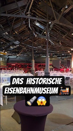 Das Historische Eisenbahnmuseum 🚂🔦😱 | Exploring | Dampflokomotive | Eisenbahn