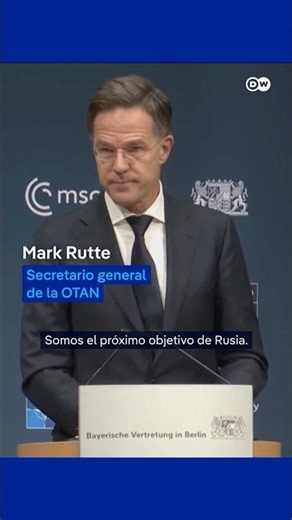 NATO chief warns allies: "We are Russia's next target"