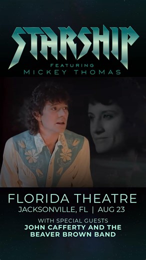 Starship featuring Mickey Thomas | August 23rd
