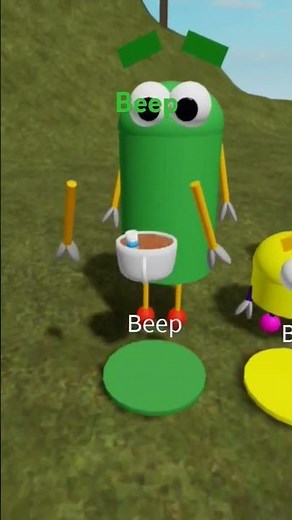 Morphing as beep from storybots