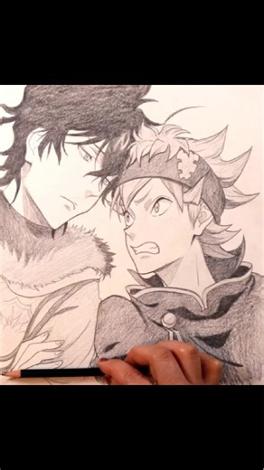 Black Clover Rivals ⚔️ | Asta & Yuno Sketch
