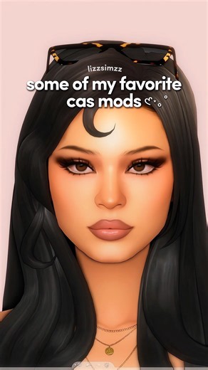 Some of my FAV cas mods! ✨ #sims4 #thesims #thesims4 #sims4cc #sims4mods
