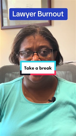 Burn out can affect everyone, lawyers especially have a hard time not bringing work home with them. Take a break and relax! Work will still be there when you come back tomorrow. #lawyer #lawfirm #attorney #burnout #worklife #worklifebalance #lawyersoftiktok #careeradvice #fyp