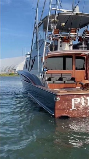 Pipe Down renamed and laid up ready to fish tomorrow! #customboats #moreheadcity #paulmann