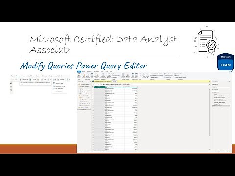 Modify Queries Power Query Editor