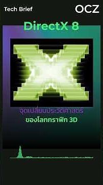 25th anniversary of the release of Microsoft DirectX 8 #ocz #overclockzone #directx8