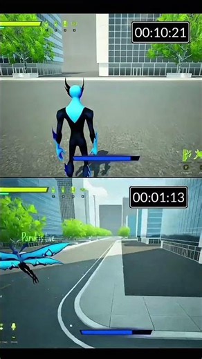 Fasttrack VS Big Chill 🔥 Ultimate Circle Race | Ben 10 Alien Force Game
