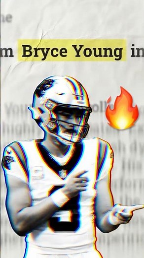 Bryce Young’s Career Day🔥 #CARvsATL