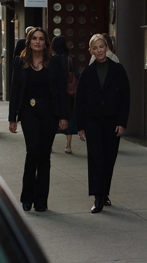 "It was nice to work with you again." ❤️ SVU | NBC and Peacock | Law & Order