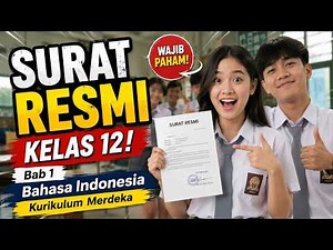 SURAT RESMI KELAS 12! Struktur, Tersurat Tersirat, Kata Baku, EYD