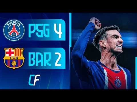 ✅ PSG le GANÓ 4-2 al BARCELONA y se llevó el CHOQUE de TITANES en la CHAMPIONS LEAGUE