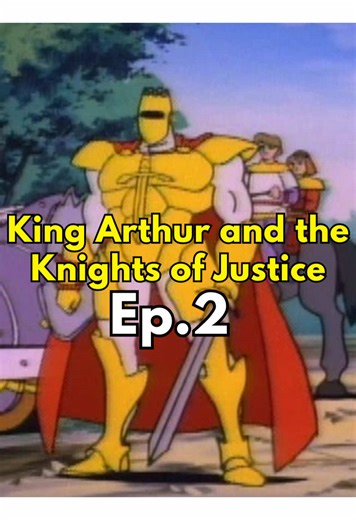 Replying to @idixuuehsujehd King Arthur and the Knights of Justice! Ep 2! #90scartoons #cartooncomedy #retrocartoons #cartoons