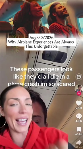 Ever been on a flight that felt like a reality show? 👀 From proposals to sports teams, every trip’s a wild ride! Share your most memorable in-flight moments below! ✈️💬 #foryou #fyp #traveldiaries #airplanelife #humor #viralvideo