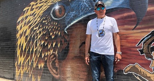 Indigenous mural artist shares culture and history through art in Toronto