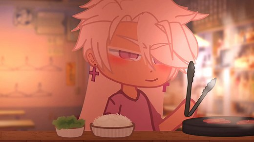 Cozy Dining Experience with Animated Characters