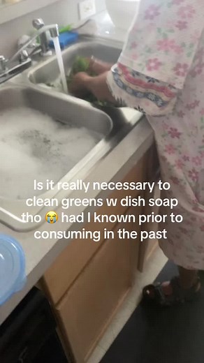 Should You Clean Collard Greens with Dish Soap?
