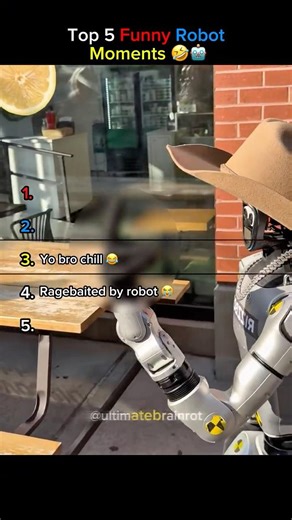 Top 5 Funny Robot Moments (Robot gone wildin!) 🤣🤖