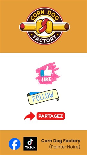 Corn DOG Factory ! Pour agrémenter vos moments en famille !! Les grands en demandent et les petits se les arrachent. MIAMMM #saucisses #Comfortfood #Hotdog #Cheese #cornbread #Cinema #Livraison #hotdog #àemporter #Pourtoi #Nouveauté #kidsmenu #MenuEnfants #piscine | CORN DOG Factory