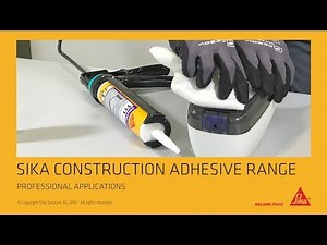 Professional Construction Adhesive Applications