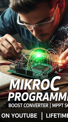 Pic microcontroller course #learnprogramming #mikroc #desiging