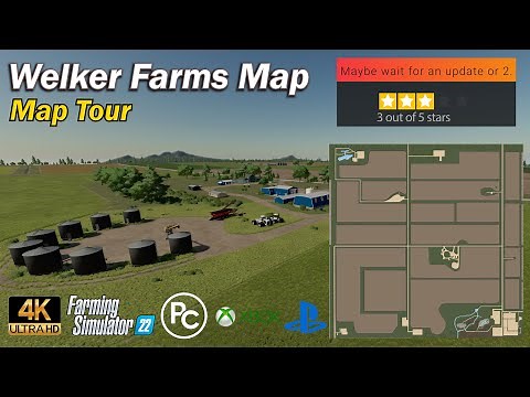 Welker Farms Map | Map Review | Farming Simulator 22