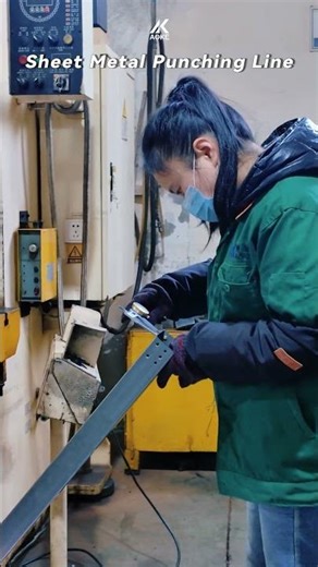 Sheet Metal Punching Line | Precision Processing in Action
