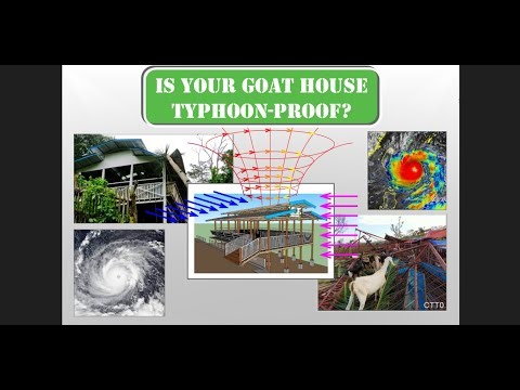 TYPHOON-PROOF GOAT HOUSE DESIGN [Typhoon-resistant] | GOAT HOUSE PHILIPPINES | BAHAY NG KAMBING