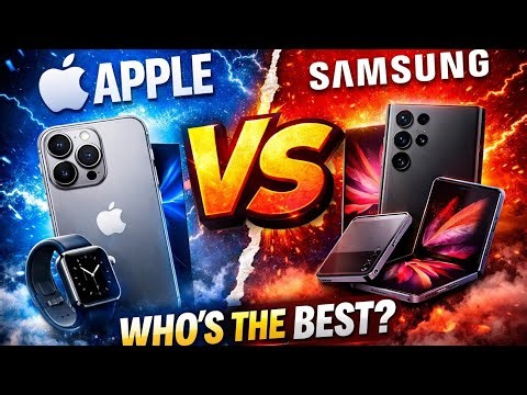 Apple vs Samsung: Who Really Rules the Tech World? #viral #samsung #apple #AppleVsSamsung