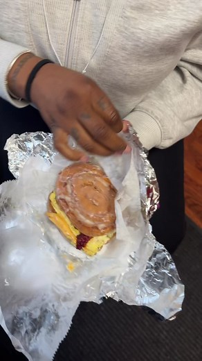 Baconeggandcheese on a Honey Bun: Brooklyn Snack Hack
