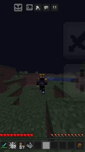 360 hit in MCPE #minecraft