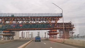 WATCH: Ongoing construction of the third bridge that would connect Cebu City and Cordova town.. #ForwardCebu #CebuNiBai | Cebu ni bai