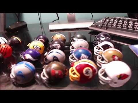 All 32 Riddell NFL Mini Helmets (Quick Unbloxing)