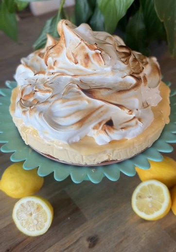 Lemon Meringue Ice Cream Cake Recipe Using Thermomix
