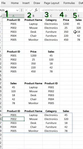 Choose Random Columns in #excel #exceltips #spreadsheetmagic #datamagic #exceltricks #exceltutorial