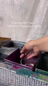 Another Johanna Parker Design inspired Cone Nose Pumpkin Cutie for Valloween. 🎀🥰 These guys are by far my favorite to make!! #candle #candles #candlemaking #candleshop #candlecarving #satisfying #art #jpdpartnersincraft #valentinesday #valloween | Glow City Candles