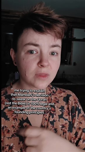There is NO law or requirement that people be sworn in on a Bible, and several presidents have chosen not to use a Bible. It's not that big of a deal. #christiannationalism #churchandstate #deconstruction #exchristian #freedomfromreligion