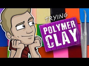 FIRST TIME trying POLYMER CLAY!