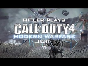 Hitler plays Call of Duty 4: Modern Warfare Part 11 - One Shot, One Kill