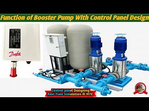 Ep21: How to Design BOOSTER PUMP Control Panel, Maintenance of Booster Pump.#boosterpump #electrical
