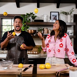 Musical duo JOHNNYSWIM has fun in the kitchen while whipping up their favorite recipes. As parents and musicians, they embrace the madness of cooking while juggling family life and creative endeavors. Watch the TV premiere of #InTheKitchen with Abner and Amanda Sunday, April 9 at 2p/1c on #MagnoliaNetwork. | Magnolia Network