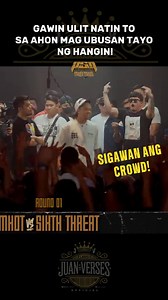 Mhot vs Six Threat 💪🔥 #PangilSaPangil #pspclip #Mhotivated #mhot #sixthreat #Ahon #pangilsapangilchampion #followers #fypシ゚viralシ2024fyp | Juan-Verses