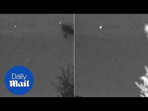 UFO-like object caught on night vision camera over West Yorkshire - Daily Mail