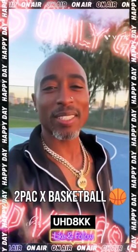 2Pac x Basketball #timeback2pac #oldschoolrapparty