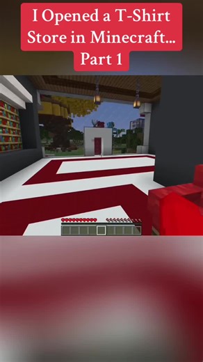 Abri un T-Shirt Store en Minecraft